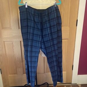 Nautica Navy Plaid Sleepwear